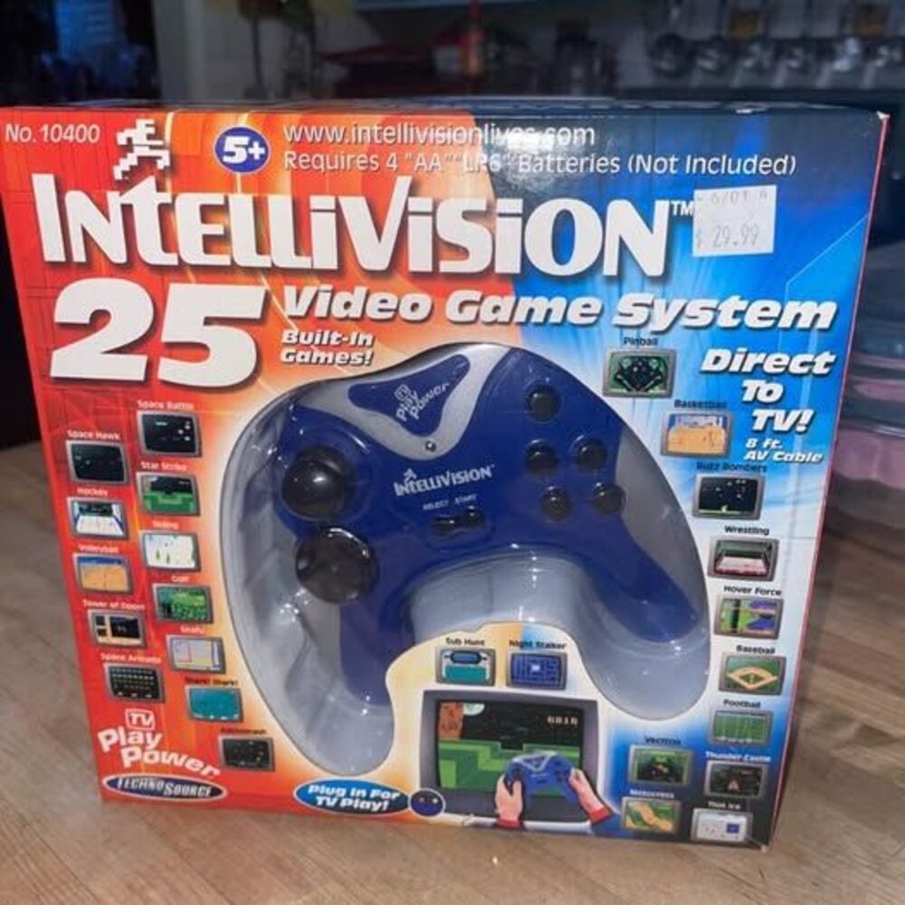 Techno Source Intellivision 25 Video Game System